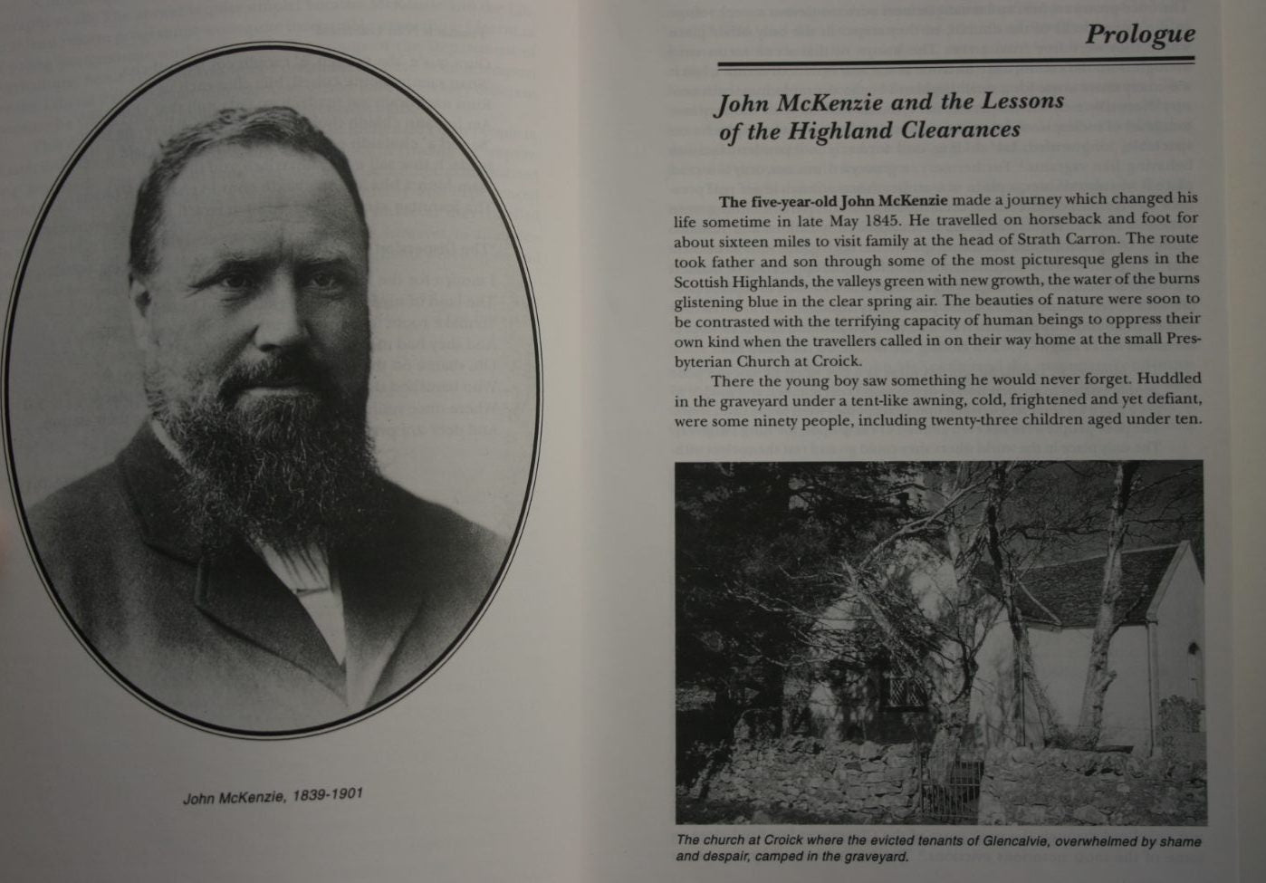 Lands for the People? The Highland Clearances and the Colonization of New Zealand : A Biography of John McKenzie. SIGNED BY AUTHOR.