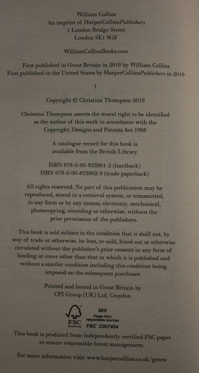 Sea People In Search of the Ancient Navigators of the Pacific By Christina Thompson.