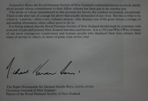 Zealandia's Brave: The Royal Humane Societies in New Zealand 1850 to 1998. by John D Wills.