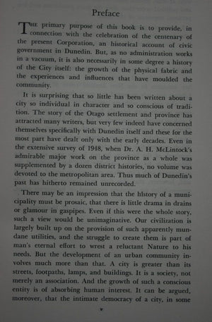 City of Dunedin. A Century of Civic Enterprise. By K. C. McDonald.