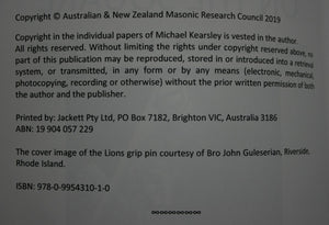 On The Square: The Reflections of a Masonic Orator. 2019 ANZMRC Lecture Tour. by Mike Kearsley. VERY SCARCE. SIGNED BY AUTHOR.