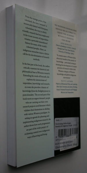 Decolonizing Methodologies. Research and Indigenous Peoples By Linda Tuhiwai Smith