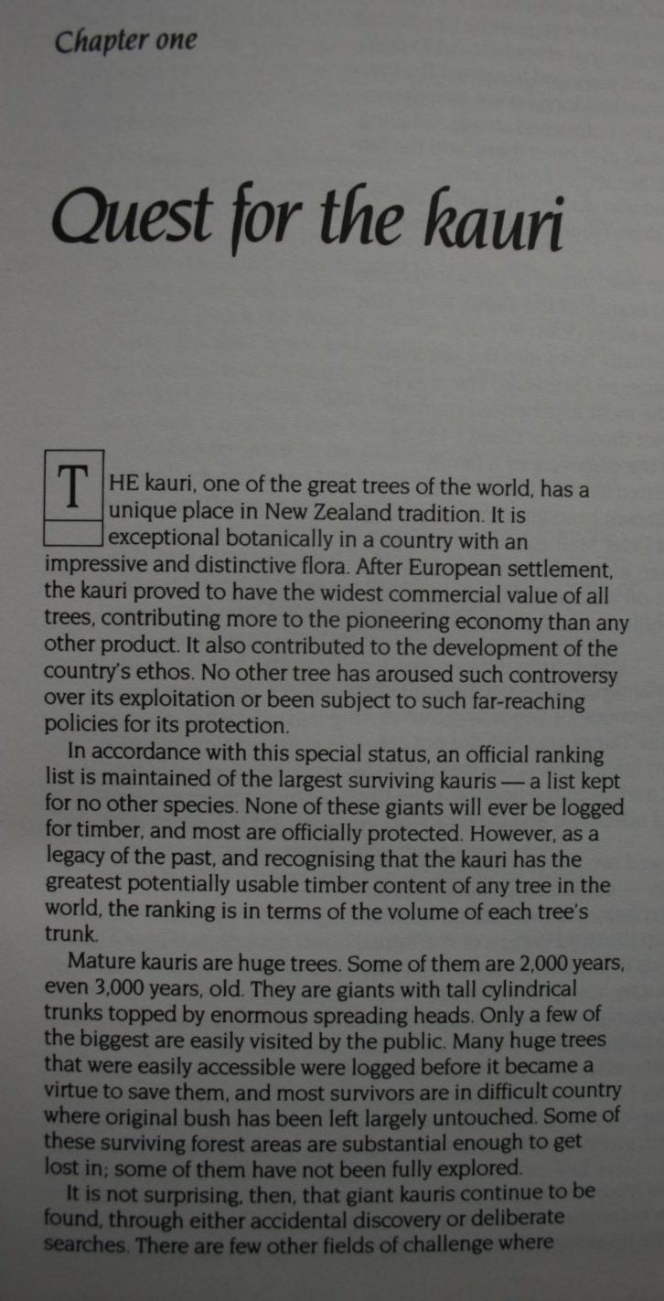 The world of the Kauri by HALKETT, John &amp; SALE, E.V.