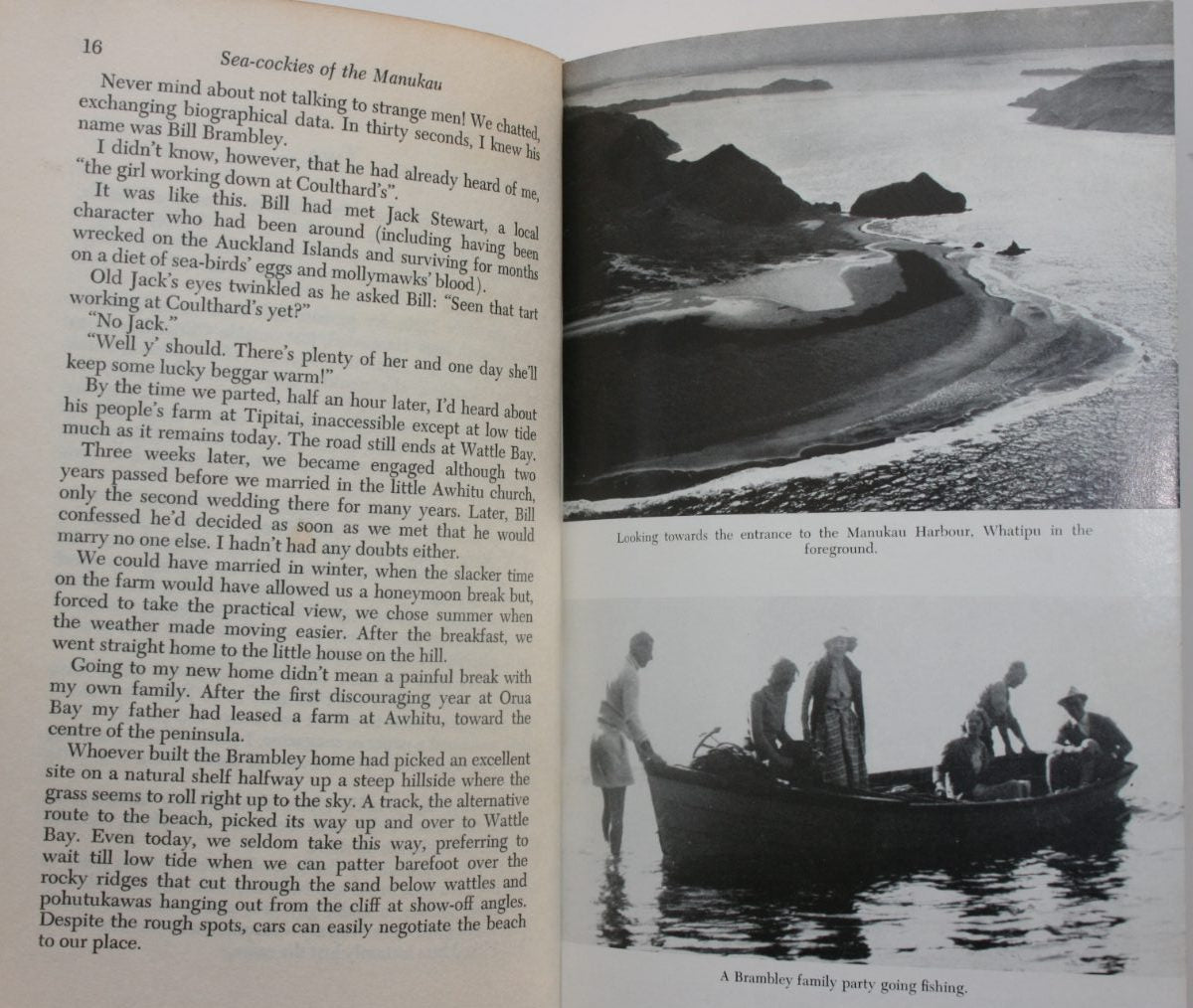 Sea-Cockies of the Manukau. Mavis Brambley. FIRST EDITION. VERY SCARCE.