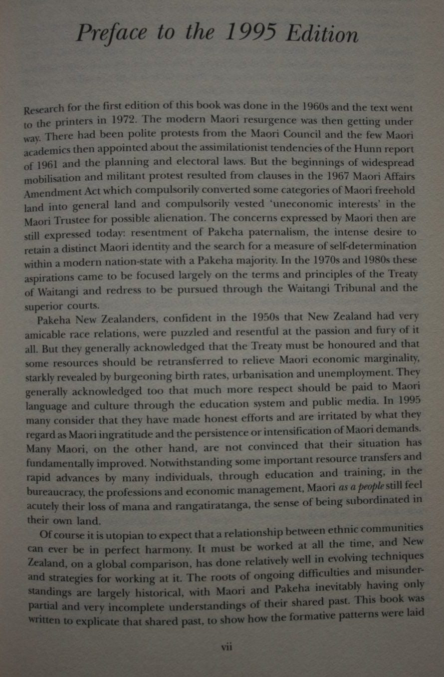 A Show of Justice Racial Amalgamation in Nineteenth Century New Zealand By Alan Ward.