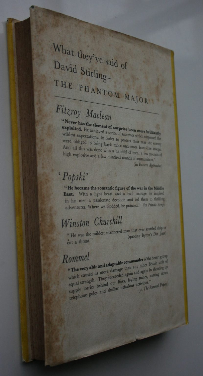 The Phantom Major. The Story of David Stirling and the S.A.S. Regiment by Virginia Cowles.