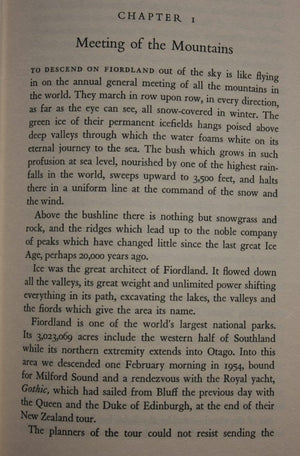 Fiordland by Jack McClenaghan. 1966, first edition.