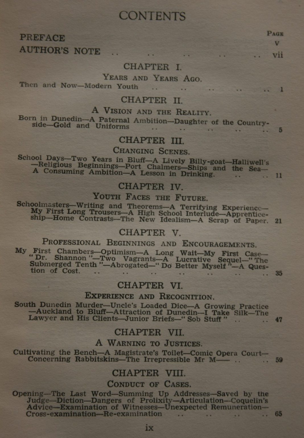 Random Recollections: Notes on a Lifetime at the Bar by A. C. Hanlon.