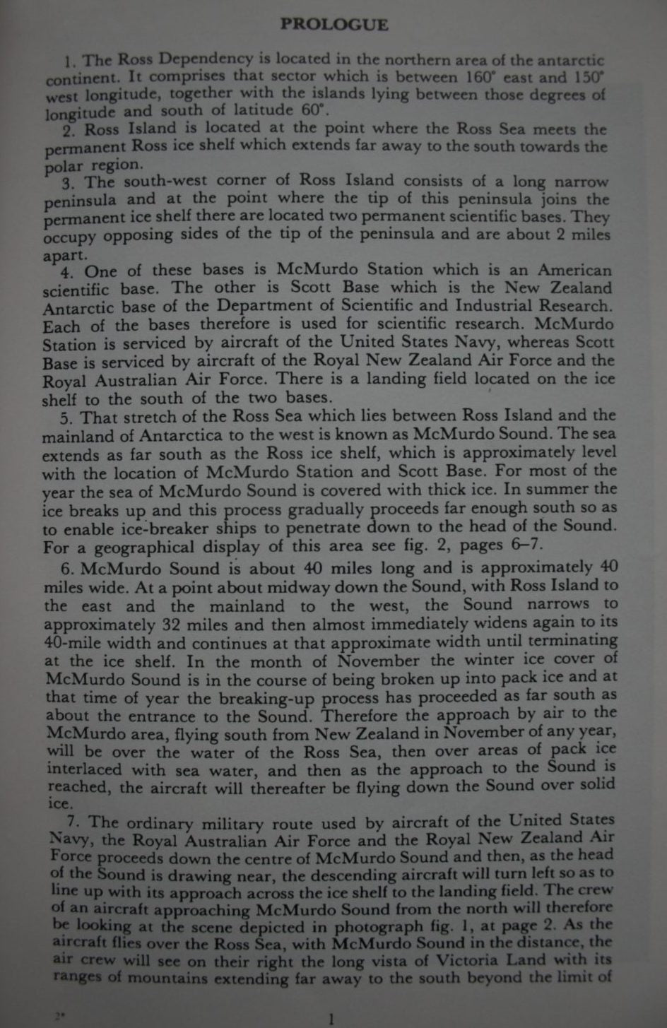 Report of the Royal Commission To Inquire Into the Crash on Mount Erebus, Antarctica of a DC10 Aircraft Operated By Air New Zealand Limited 1981.