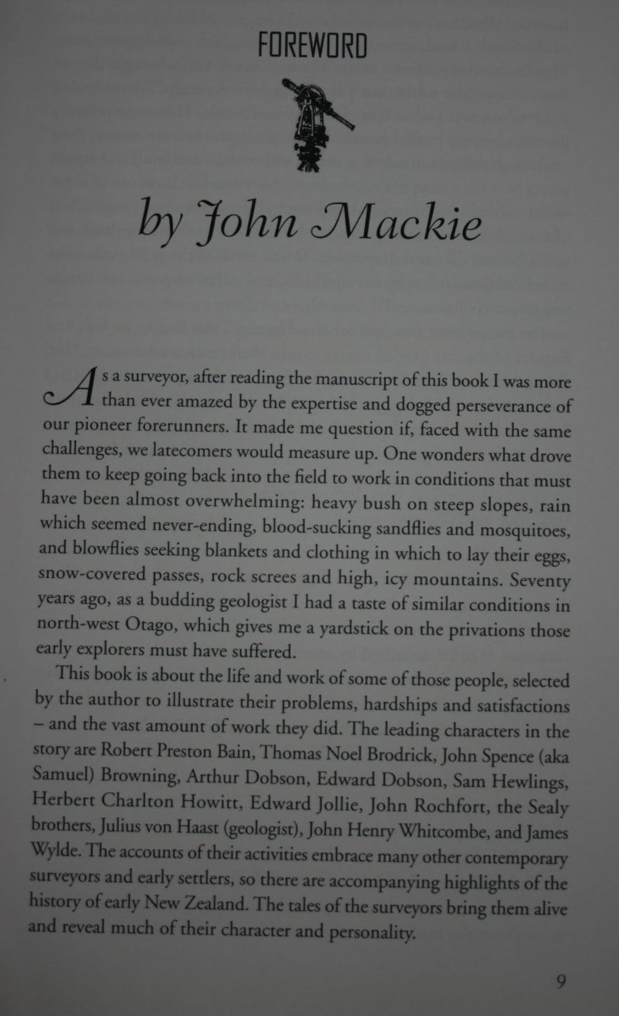 Caught Mapping The Life and Times of New Zealand's Early Surveyors By Janet Holm.