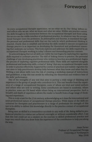 Foundations for Practice in­ Occupational Therapy, Skills for Practice in ­Occupational Therapy, By Duncan, Edward A. S.