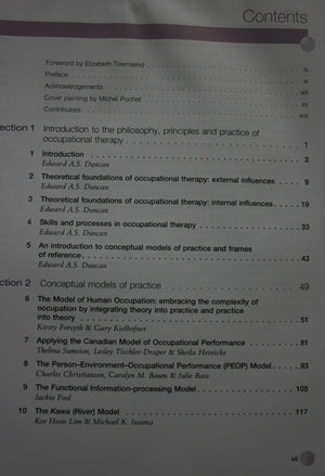 Foundations for Practice in­ Occupational Therapy, Skills for Practice in ­Occupational Therapy, By Duncan, Edward A. S.