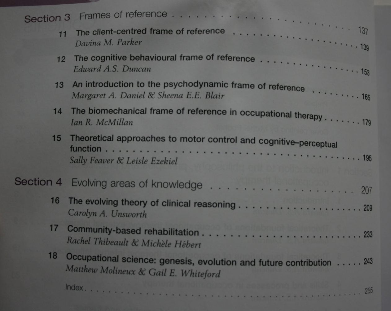 Foundations for Practice in­ Occupational Therapy, Skills for Practice in ­Occupational Therapy, By Duncan, Edward A. S.