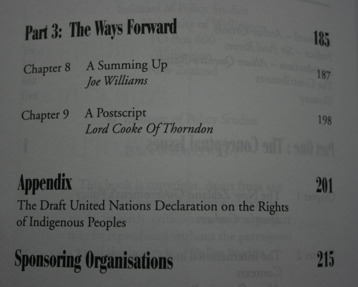 Recognising the Rights of Indigenous Peoples. By Alison Quentin-Baxter