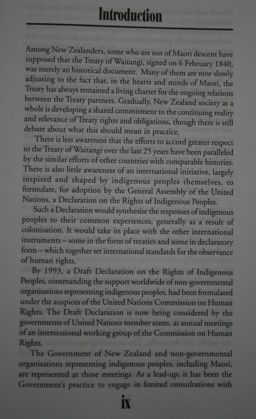 Recognising the Rights of Indigenous Peoples. By Alison Quentin-Baxter