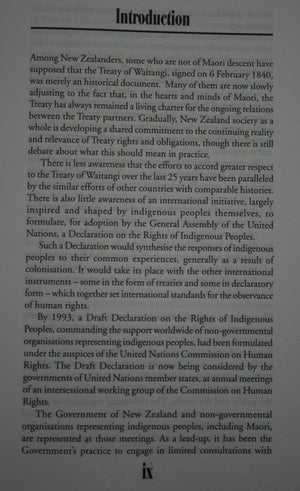 Recognising the Rights of Indigenous Peoples. By Alison Quentin-Baxter