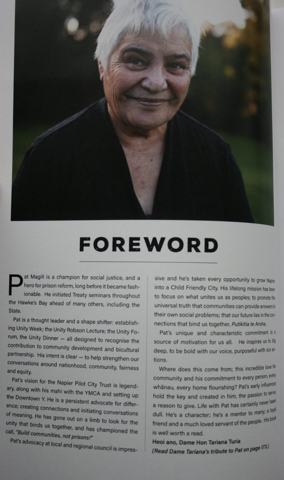 Leading from the Front: A Vocal Advocate for Love, Inclusion and a Better New Zealand. He Kaihautu, Kei Mua: He Reo Kaiwawao Maimai Aroha, Whakawhiti Kia Pai Ake Ai Aotearoa by Pat Magill. VERY SCARCE.