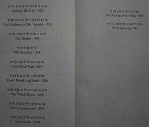 Harry Potter and the ­Goblet of Fire By J. K. Rowling, Illustrated by Mary Grandpré. 2000, First Edition, First Printing. Number line 10 through to 1.