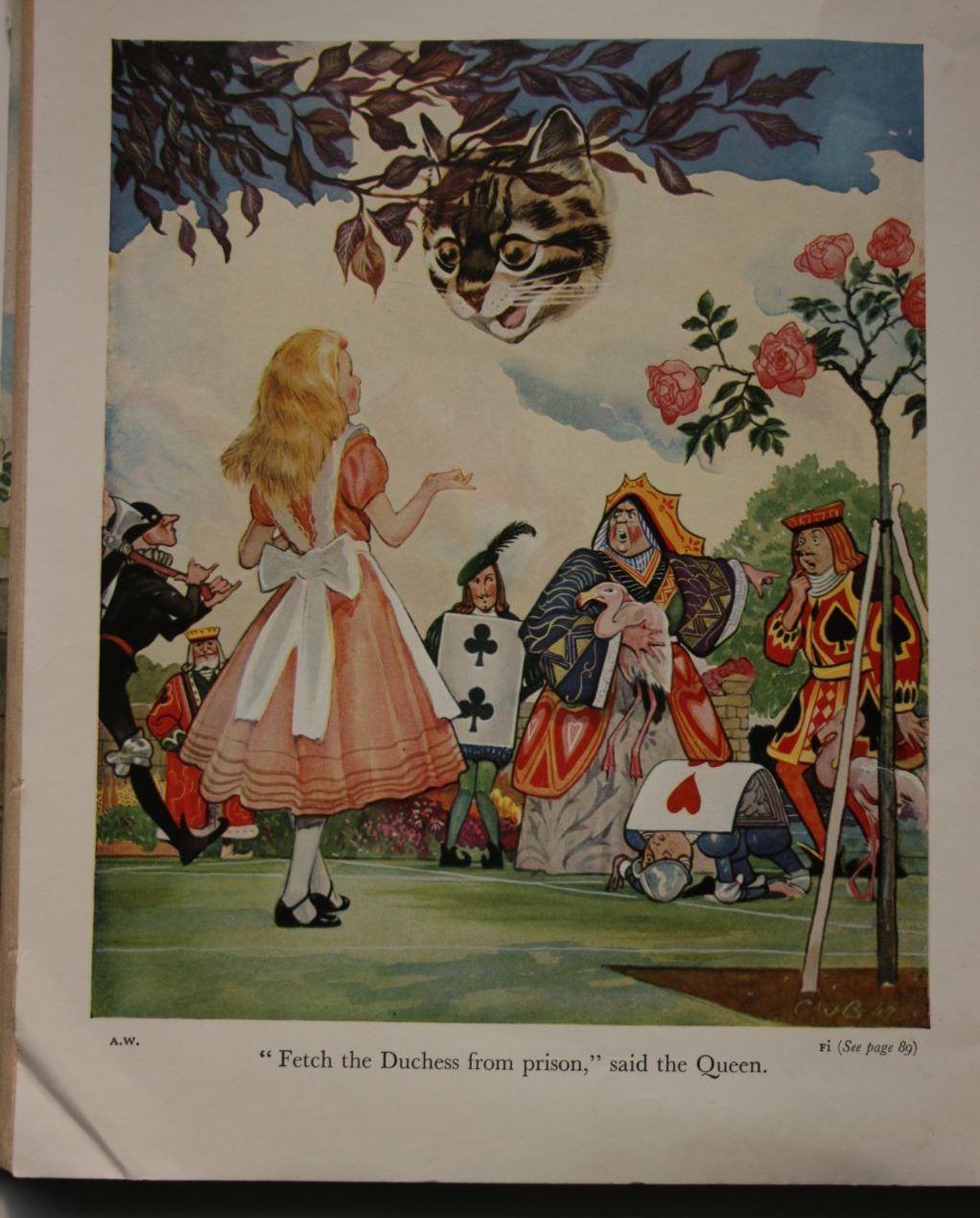 Alice in Wonderland by Lewis Carroll, Illustrator: G. W. Backhouse. Desirable copy