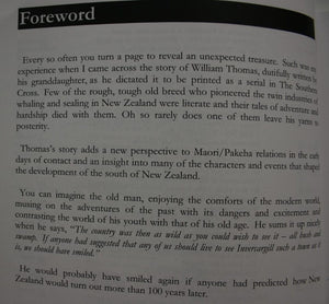 Grandfather's Yarns Old Time Echoes of the 19th Century : Tales of Early Southland & Otago By William Thomas.