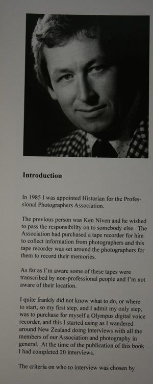 Professional Photography in New Zealand 1938 to 1992 by Ivan McLellan. 2009. Limited Edition. SCARCE.