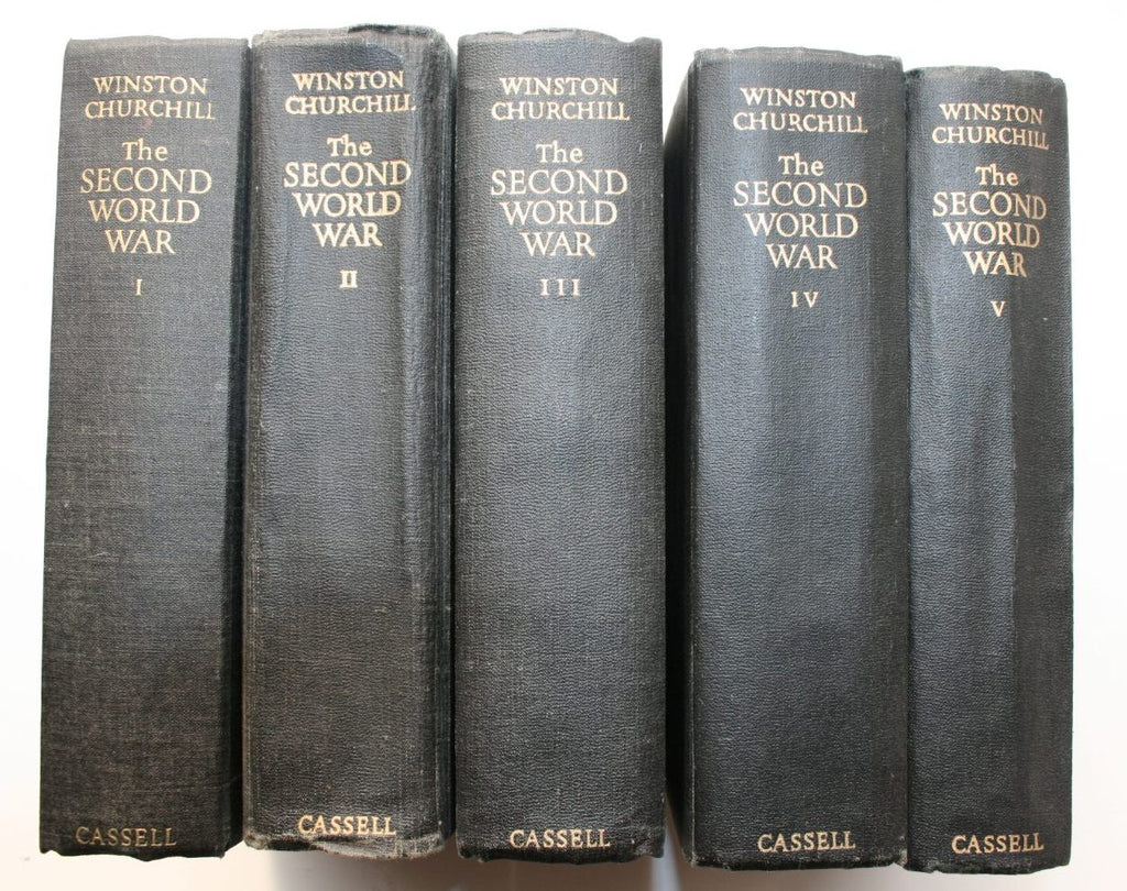 The Second World War Volumes 1 - 5. by Winston S. Churchill. ALL ARE FIRST AUSTRALIAN EDITIONS.