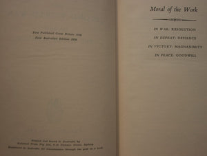 The Second World War Volumes 1 - 5. by Winston S. Churchill. ALL ARE FIRST AUSTRALIAN EDITIONS.