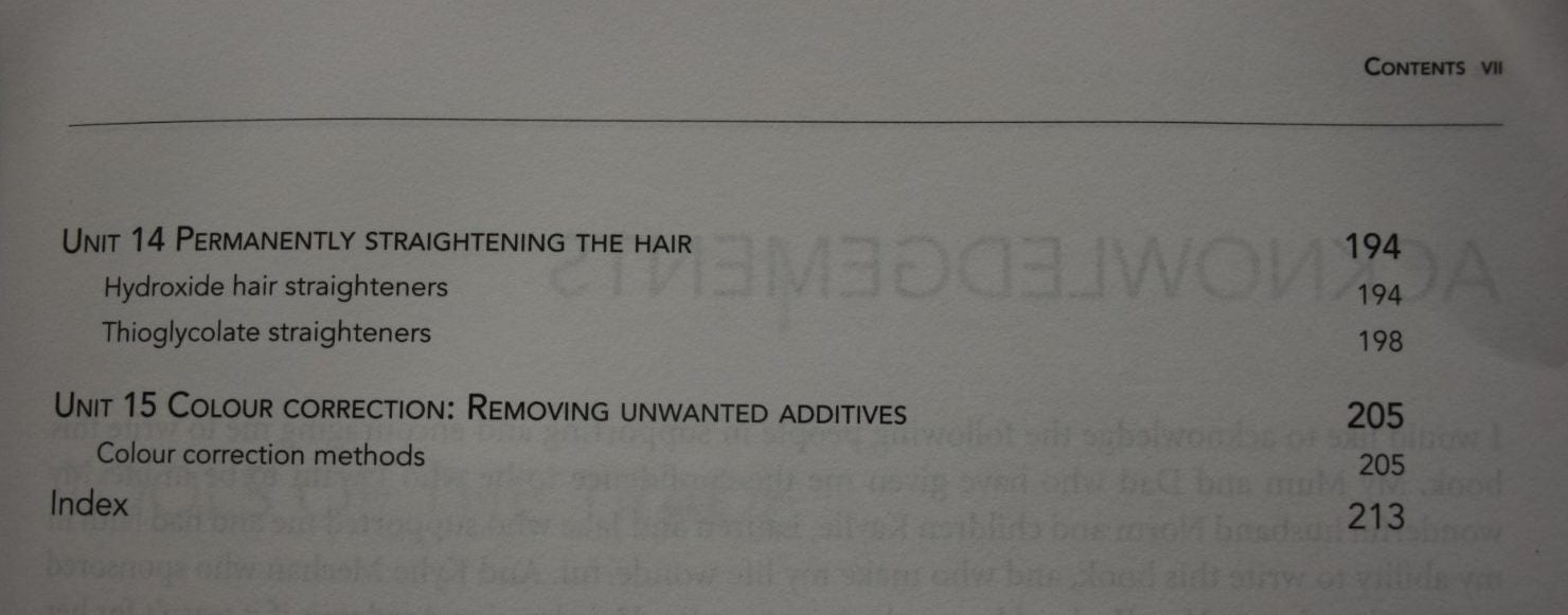 Guide to New Zealand Hairdressing Standards. By Kimberley Paige. (2008)