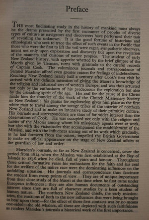 The Letters and Journals of Samuel Marsden 1765-1838 by John R Elder (ED). SIGNED BY EDITOR. LIMITED FIRST EDITION of 1000 copies.