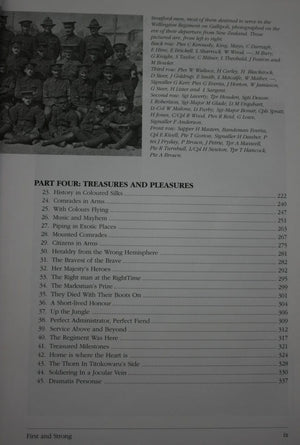 First And Strong The Wellington West Coast And Taranaki Regimental Story by Murray Moorhead.