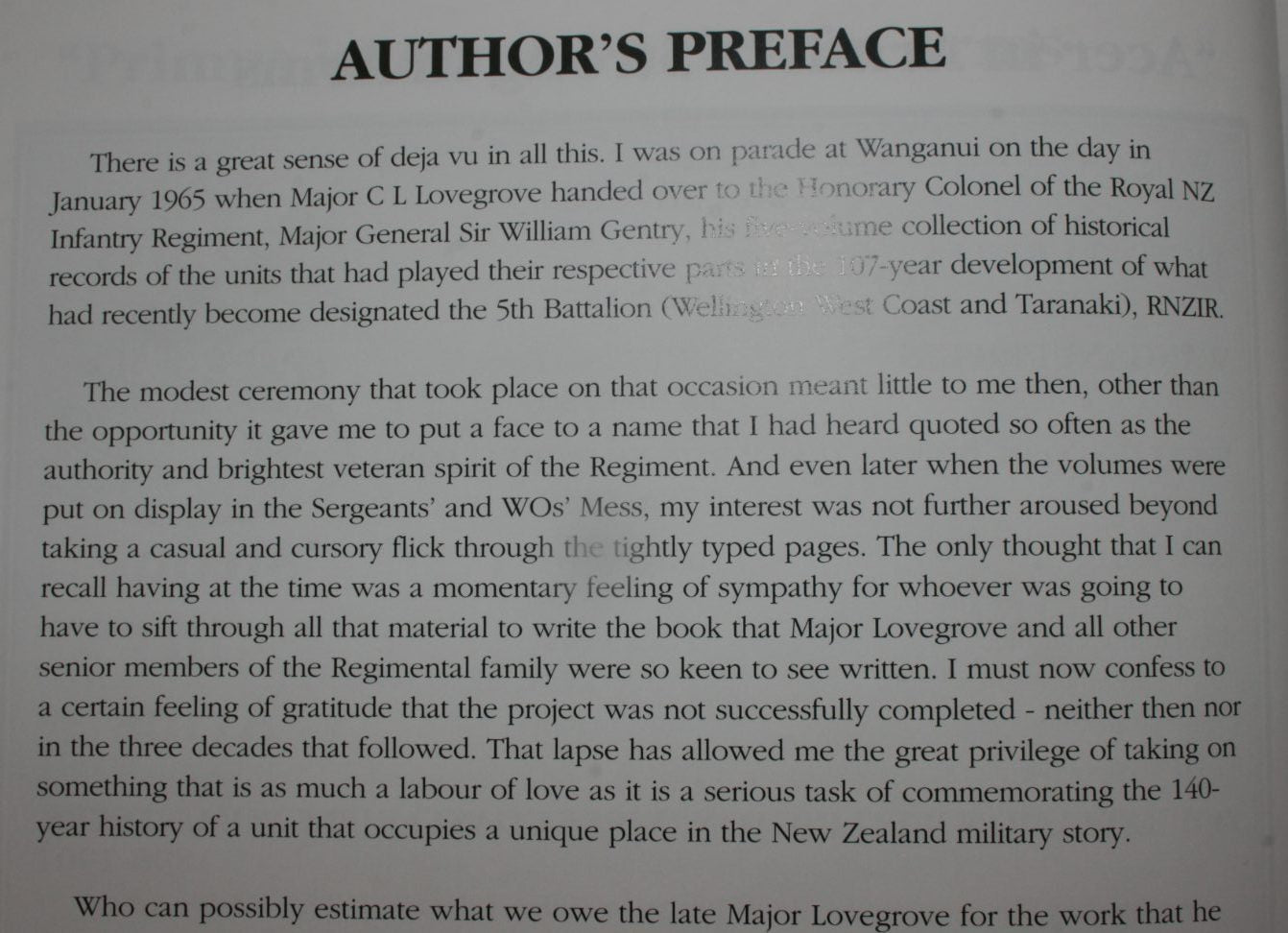 First And Strong The Wellington West Coast And Taranaki Regimental Story by Murray Moorhead.