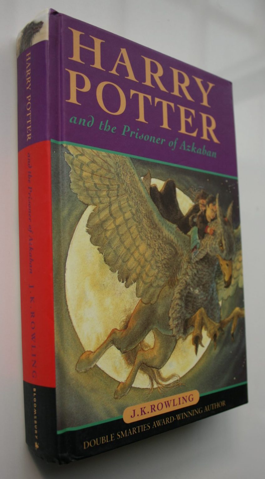 Harry Potter and the Prisoner of Azkaban by J K Rowling.  FIRST AUSTRALIAN EDITION, 4th impression.