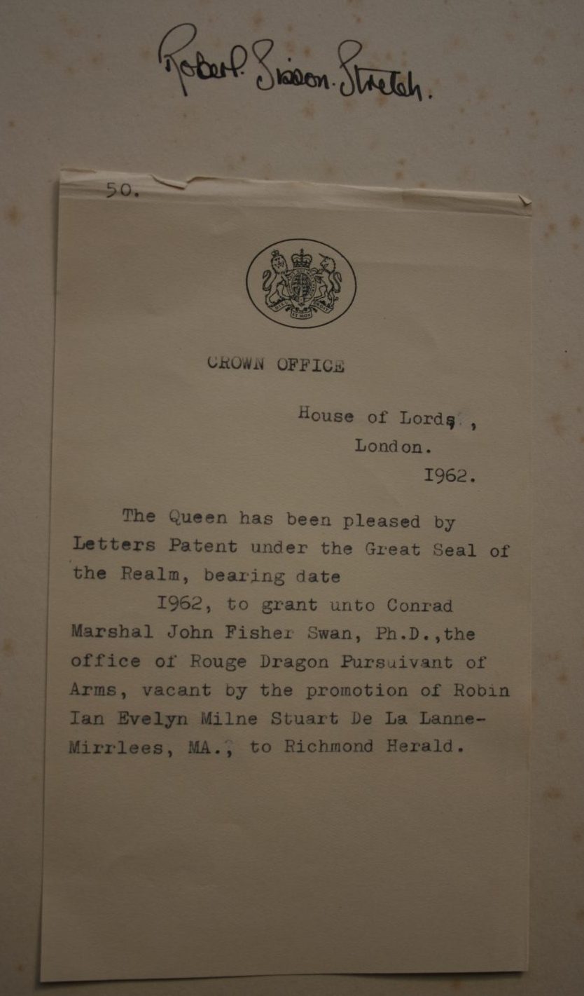 The College of Arms, Queen Victoria Street : being the sixteenth and final monograph of the London Survey Committee / by Walter H. Godfrey,  assisted by Sir Anthony Wagner.