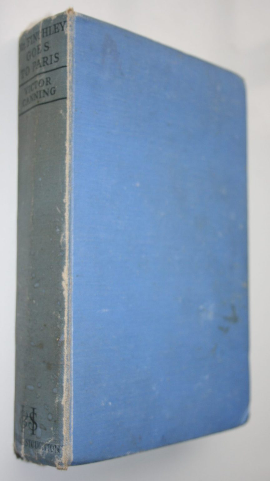 Mr Finchley Goes to Paris. By Victor Canning. 1940, first edition