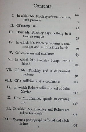 Mr Finchley Goes to Paris. By Victor Canning. 1940, first edition