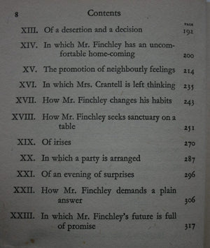 Mr Finchley Goes to Paris. By Victor Canning. 1940, first edition