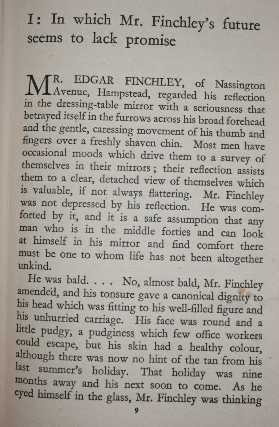 Mr Finchley Goes to Paris. By Victor Canning. 1940, first edition