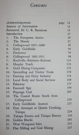 Collingwood: A History of the Area from Earliest Days to 1912 by J.N.W. Newport. SIGNED BY AUTHOR.