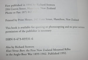 Forest Rangers a History of the Forest Rangers during the New Zealand Wars By Richard Stowers.