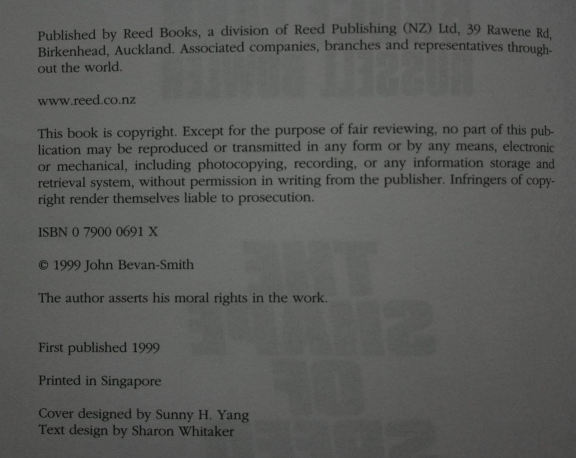 The Shape of Speed: Bruce Farr and Russell Bowler. BY John Bevan-Smith