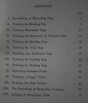 The Shepherd's Dogs: Their Training for Mustering and Trial Work by C. W. G. Hartley.