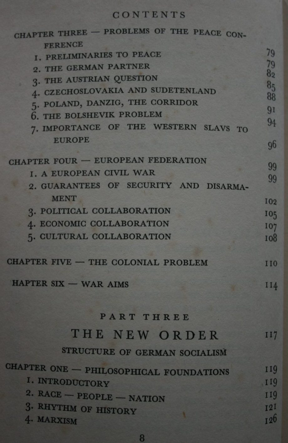 Germany Tomorrow by Otto Strasser. (Author of Hitler and I).