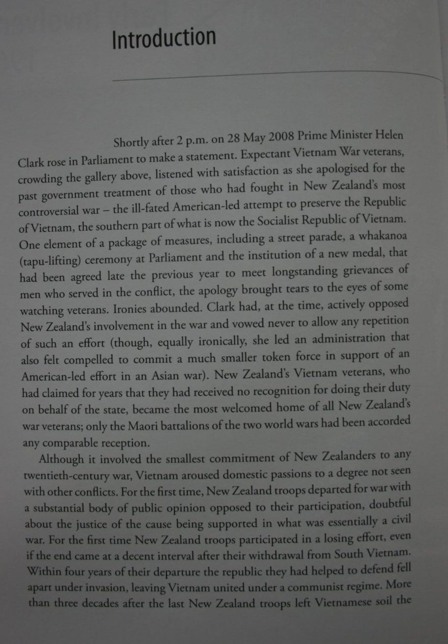 New Zealand's Vietnam War: A History of Combat, Commitment and Controversy by Ian McGibbon.