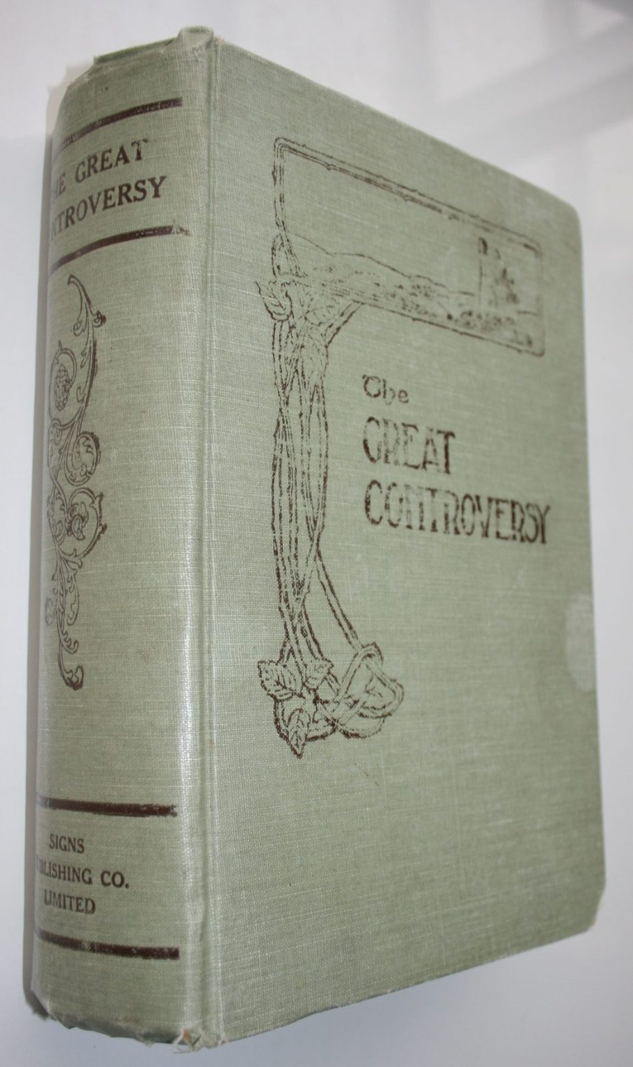 The Great Controversy between Christ and Satan during the Christian dispensation by Ellen G. White.