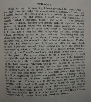 Bethune's Gully - How I Obtained It and What I Did With It by J B Thomson, Broad Bay.