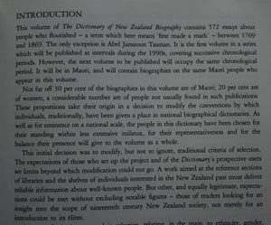 The Dictionary of New Zealand Biography vols 1-3.