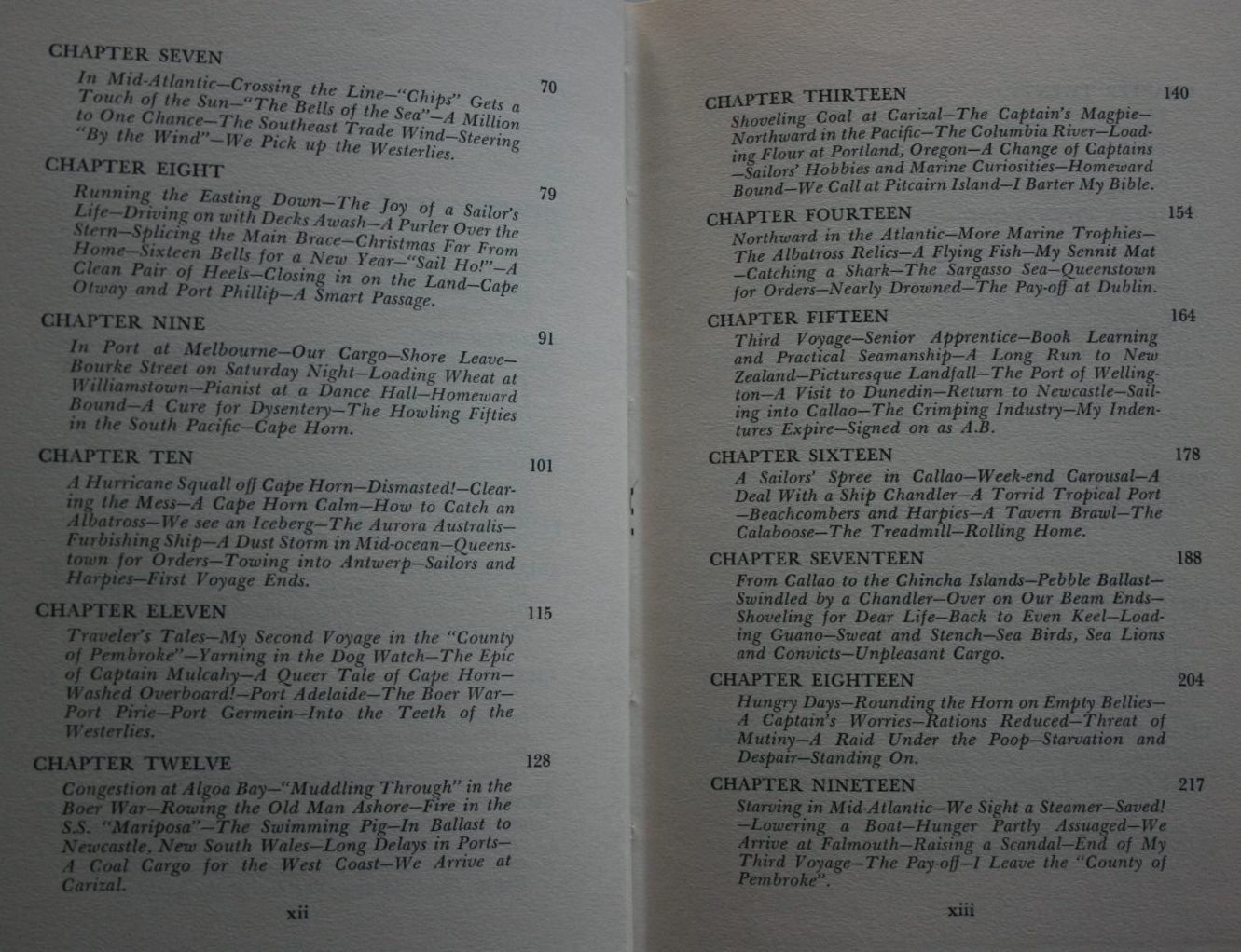 Sail Ho! My Early Years at Sea by Sir James Bisset (Ex-Commodore of the Cunard Line.)