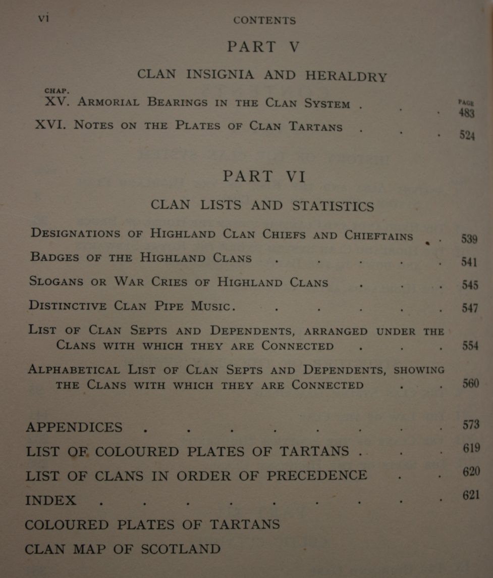 The Clans, Septs, and Regiments of the Scottish Highlands by Frank Adam.