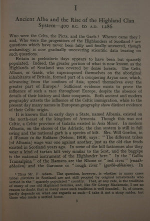 The Clans, Septs, and Regiments of the Scottish Highlands by Frank Adam.