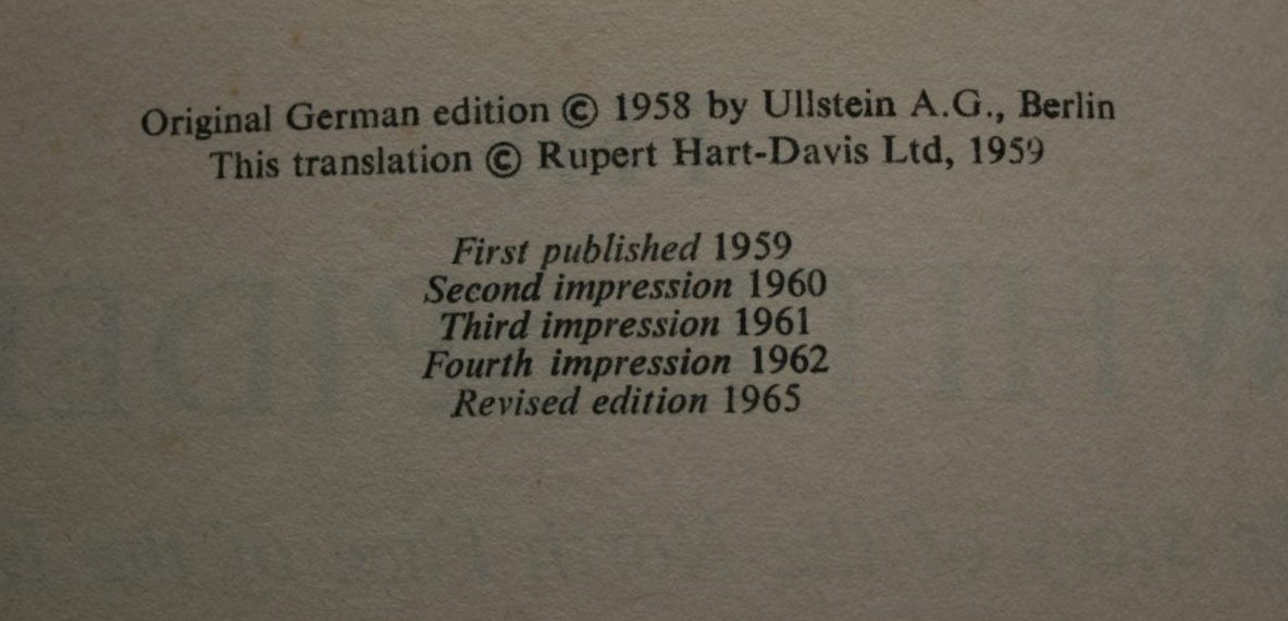 The White Spider. The History of the Eiger's North Face. by Heinrich Harrer.